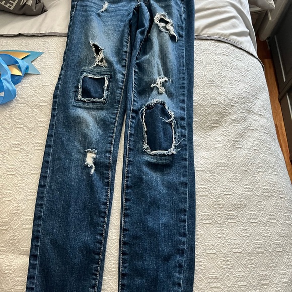 WOMEN’S GARAGE JEANS SIZE 00 - Picture 2 of 3